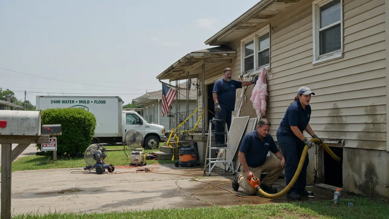 Water Damage Repair in Harrisburg, AR near me